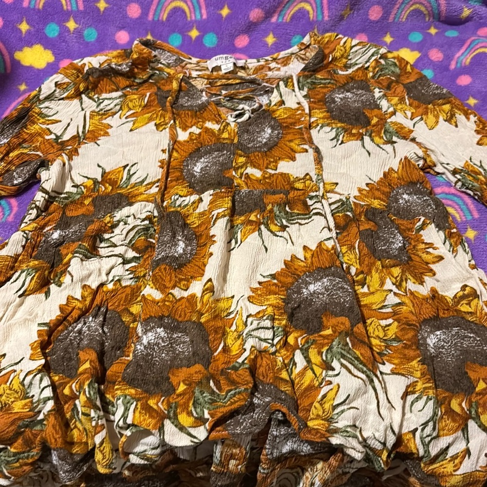 Umgee Sunflower Top